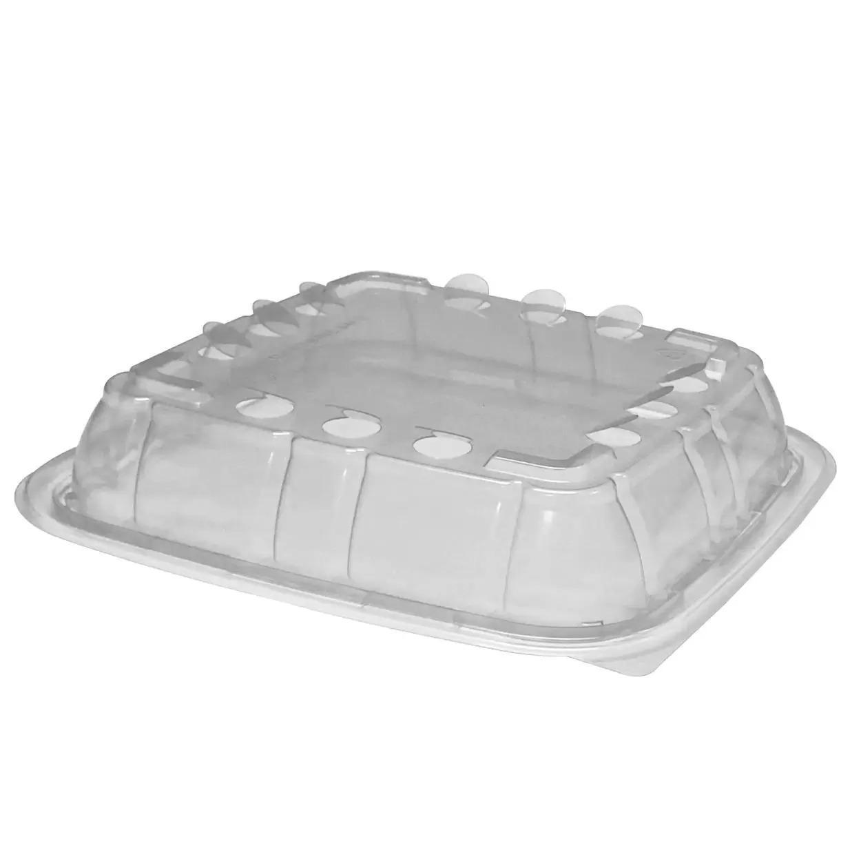 Holiday 8 inch Square Foil Pan with Dome Lid